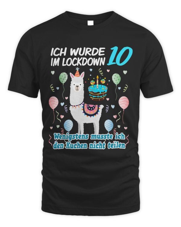 10th Birthday Lockdown 10 Years 2011 Gift Llama Alpaca 87