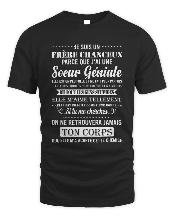 Je suis un frère chanceux