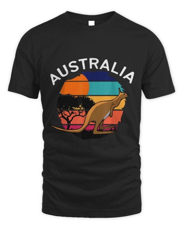 Kangaroo Pet Australia Kangaroo Aussie Australian Souvenir Retro Tourist