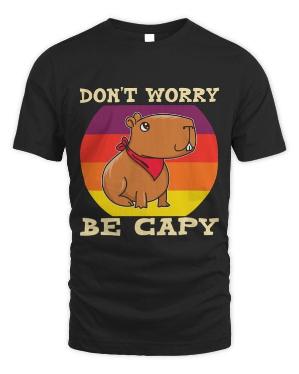 Capybara Pet Dont Worry Be Capy Capybaras Rodent Animal Capybara