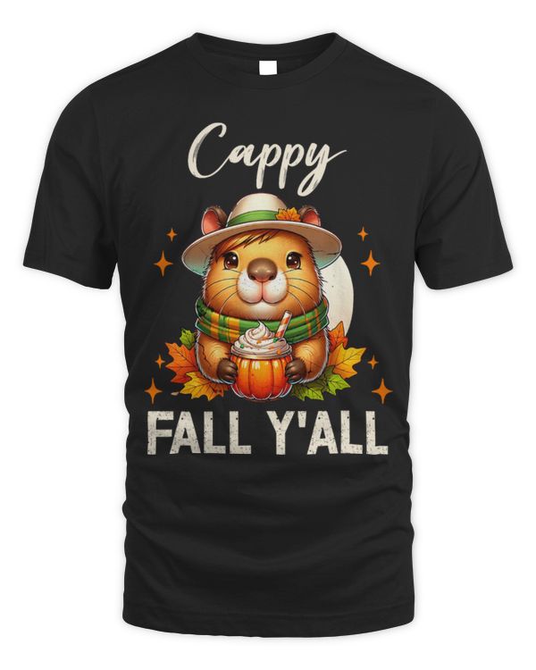 Capybara Pet Fall Y all Funny Fall Capybara