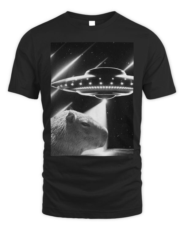 Capybara Pet Selfie With Ufos Taylor Personalized Name