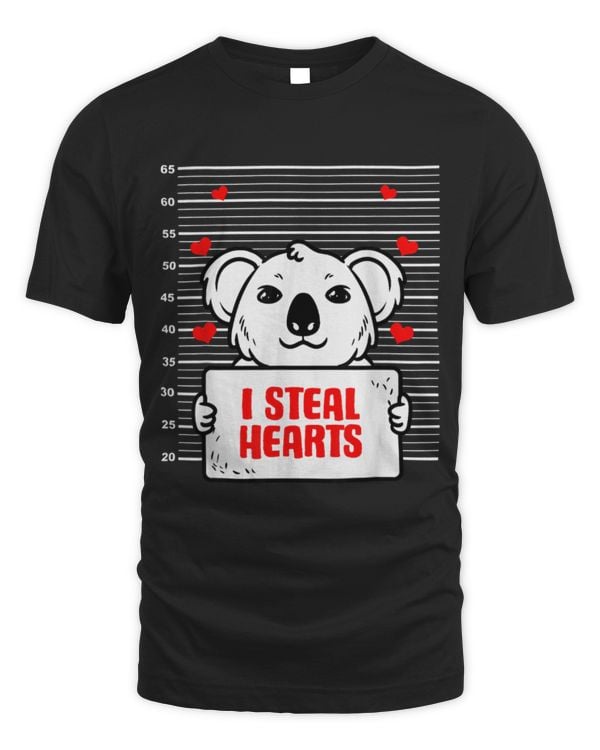 Koala Pet Bear Lover I Steal Hearts Valentines Day Koala
