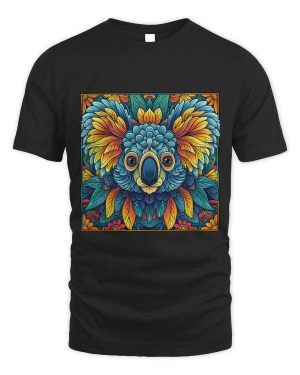 Koala Pet Bear Mandala Cute Koala Bear Motif