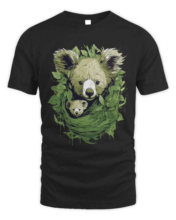 Koala Pet Bear Mom Baby Wildlife Animal Lover Print Art 5