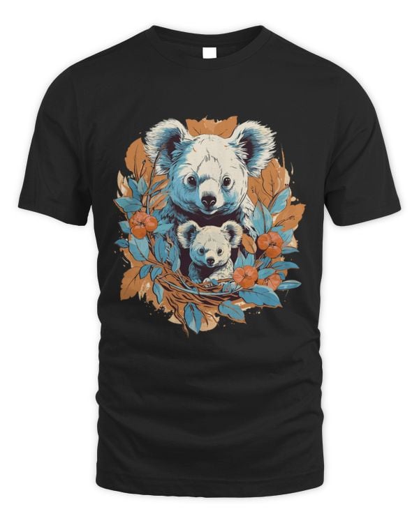 Koala Pet Bear Mom Baby Wildlife Animal Lover Print Art 8