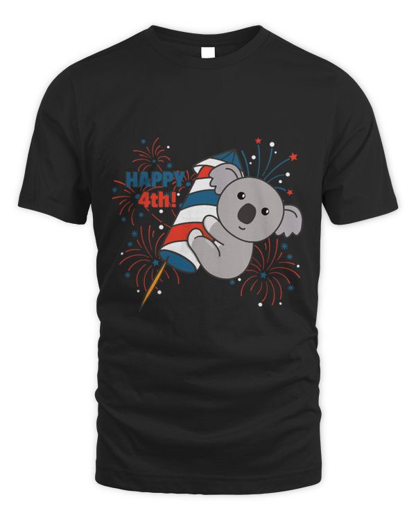 Koala Pet For The Fourth Of July Fireworks kids