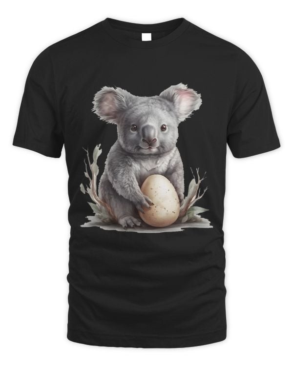 Koala Pet Charming Unique Original Easter Egg Koala Art017
