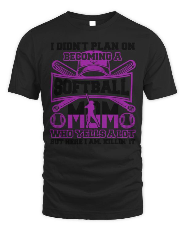 Softball Mom Player Coach Fan Funny Quotes player