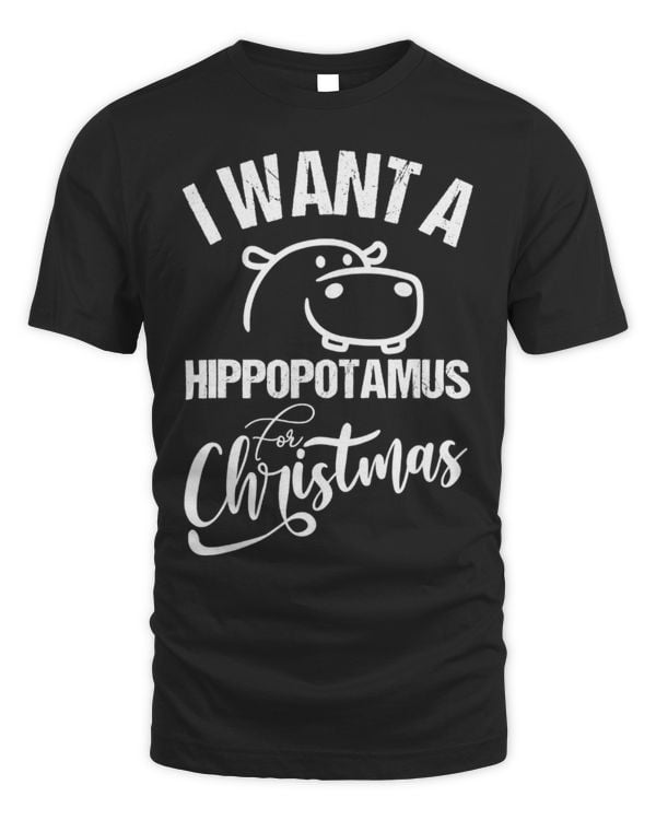 Hippo Pet Christmas Hippos I Want A Hippopotamus For Xmas Hippos