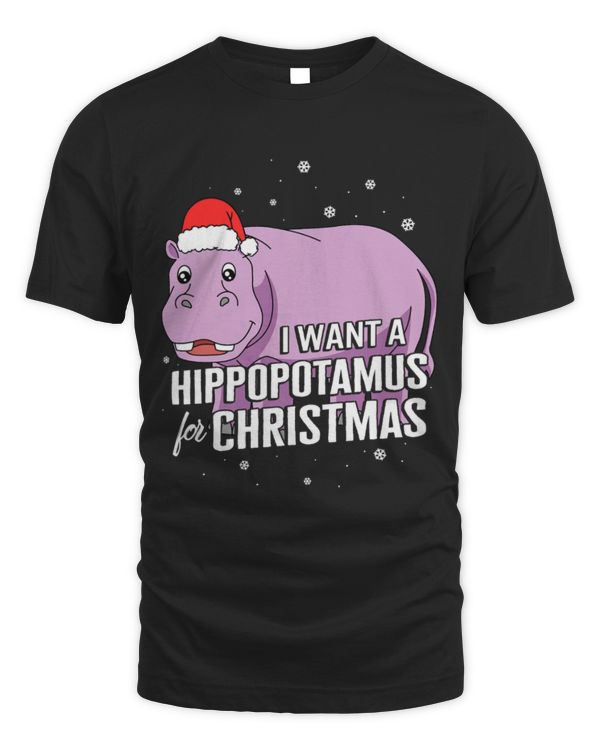 Hippo Pet Christmas I Want A Hippopotamus For Christmas Cute Hippo Lov