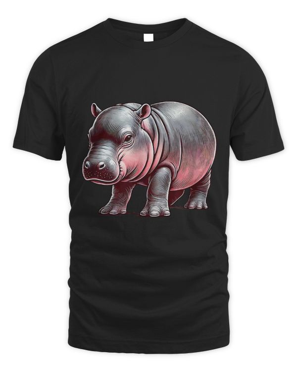 Hippo Pet Cute MooDeng Adorable Baby Hippo Moo Deng