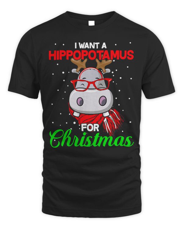 Hippo Pet I Want A Hippopotamus For Christmas Lights Hippo Xmas Pajama 49