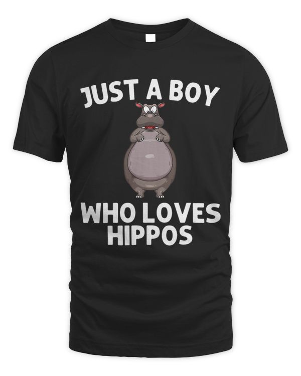 Hippo Pet Cool Hippo Art For Boys Kids Hippopotamus Zoo Safari
