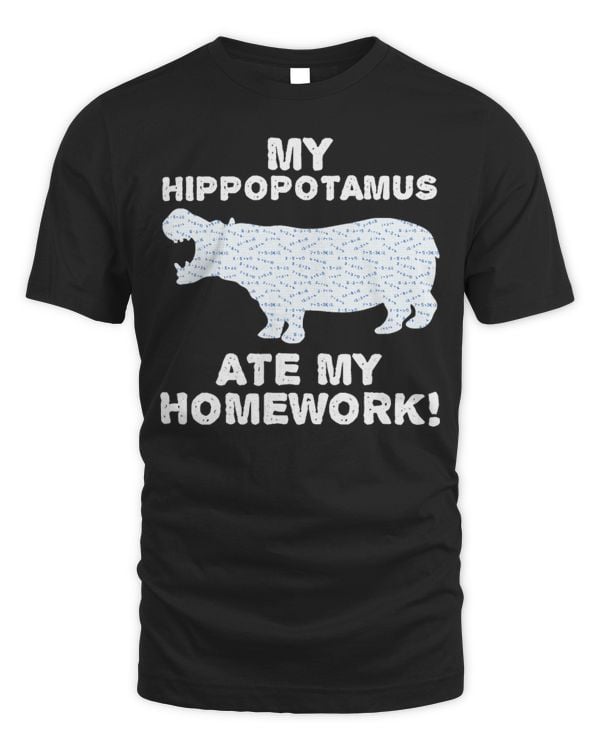 Hippo Pet My Hippopotamus Ate My Homework Herd Back To School Kid