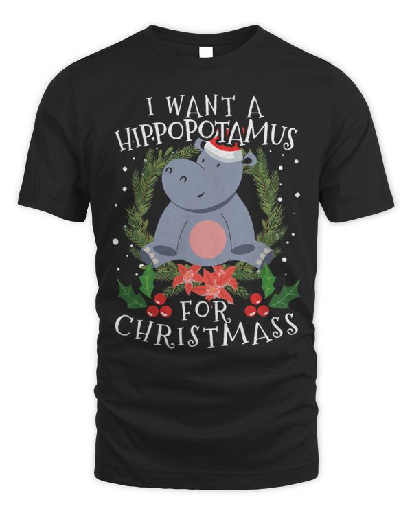 Hippo Pet I Want A Hippopotamus For Christmas Hippo For christmas Fan 1