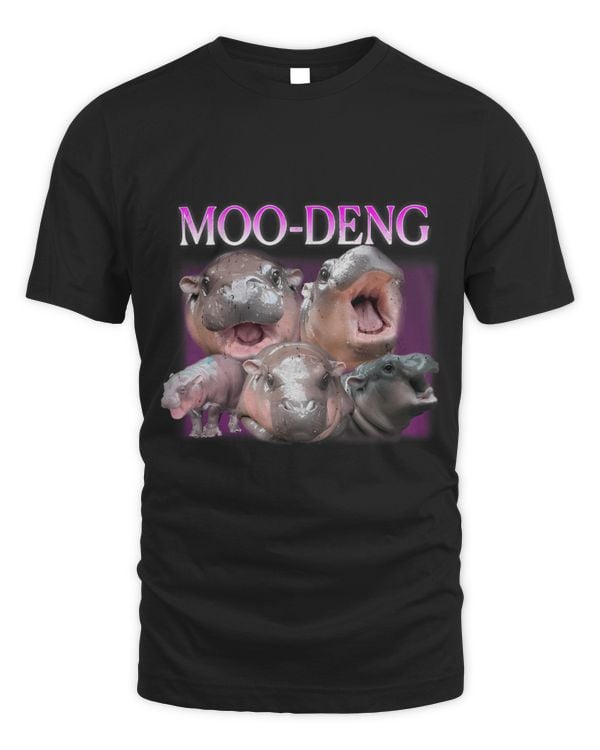 Hippo Pet Kids Boys Girls Funny Moo Deng Baby Pygmy Hippos Hippo Meme
