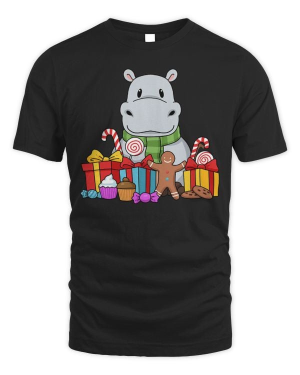 Hippo Pet Kids Christmas Hippo Women Hippo