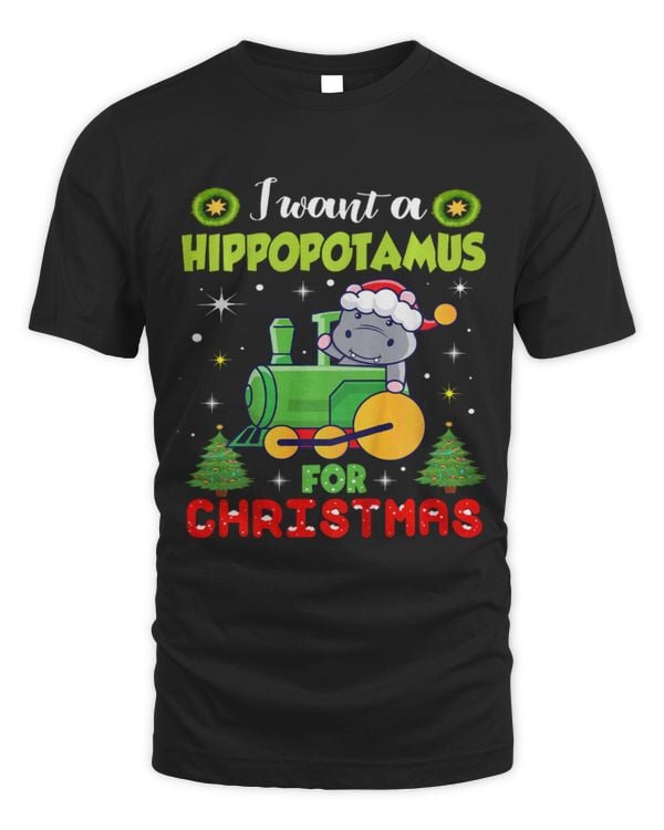 Hippo Pet Kids I Want A Hippopotamus Christmas Xmas Hippo Toddlers (2)