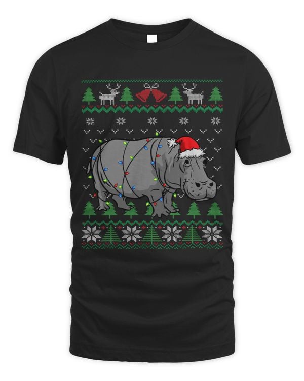 Hippo Pet Ugly Christmas Hippopotamus (2)