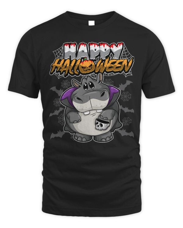 Hippo Pet Happy Halloween Disguised Hippopotamus Halloween Costume