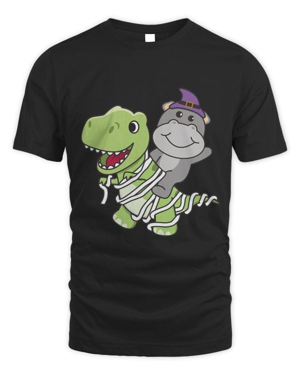 Hippo Pet Happy Halloween Mummy Trex Hippos Halloween 1