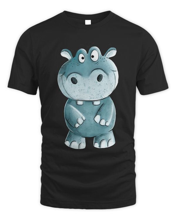 Hippo Pet Happy Hippo I Hippo Wild Animal Print For Hippopotamus Fans