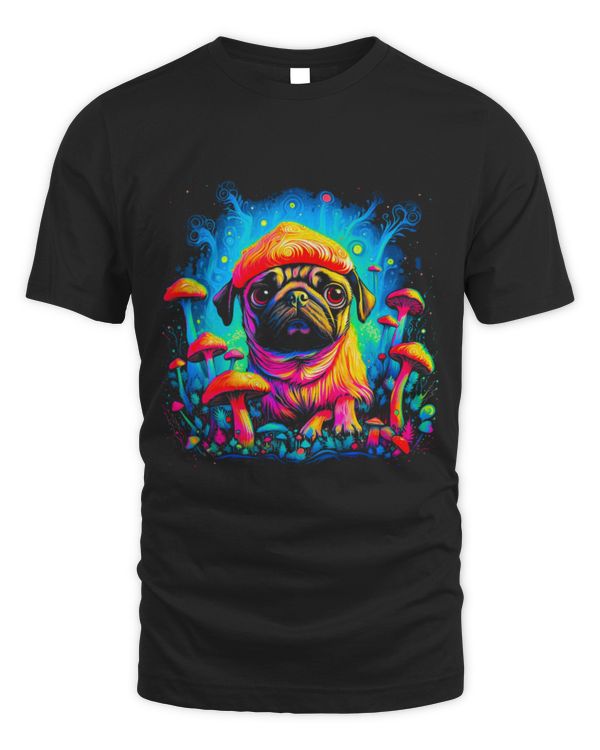Pug Dog Mushroom