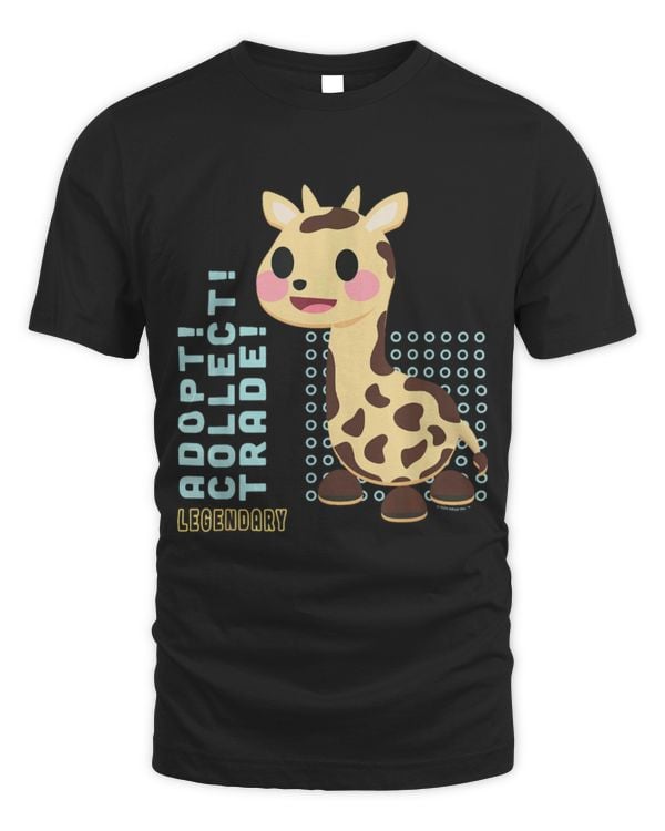 Giraffe Pet Adopt Me Legendary Adopt Collect Trade Giraffe Big Logo