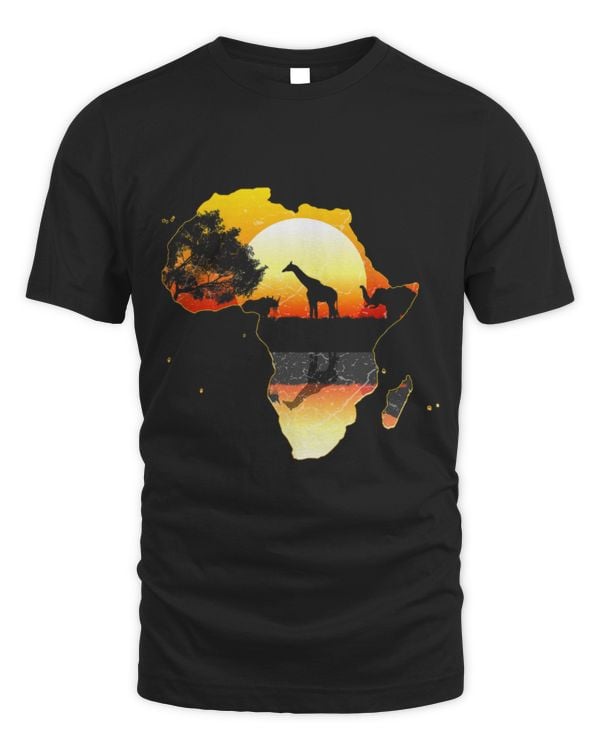 Giraffe Pet Africa African Continent Map Animals Elephant Rhino Giraffe