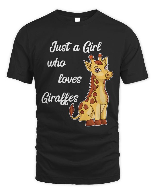 Giraffe Pet Just A Girl Who Loves Giraffes Lover Camelopard Ruminant