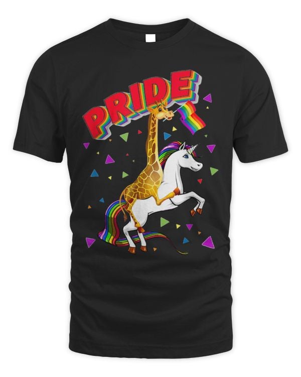 Giraffe Pet lgbt giraffe unicorn gay pride rainbow lgbtq cute (2)