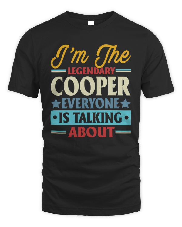 I'm the legendary Cooper everyone is talking about