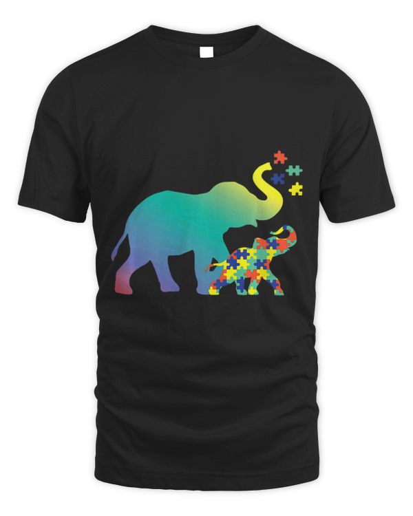 Elephant Mammal Autistic Mom Design Autism Awareness