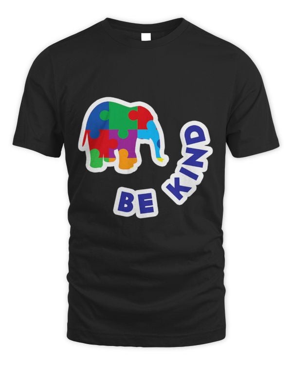 Elephant Mammal Autistic Orange Day Autism Awareness Spectrum Elephant Be Kind