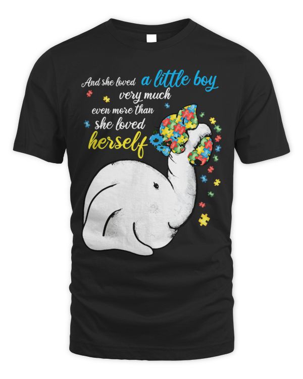 Elephant Mammal Autistic Puzzle Elephant She Loved A Little Boy Autism Awareness