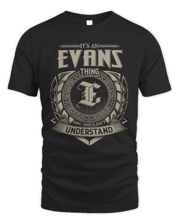 It's an Evans thing you wouldn't understand