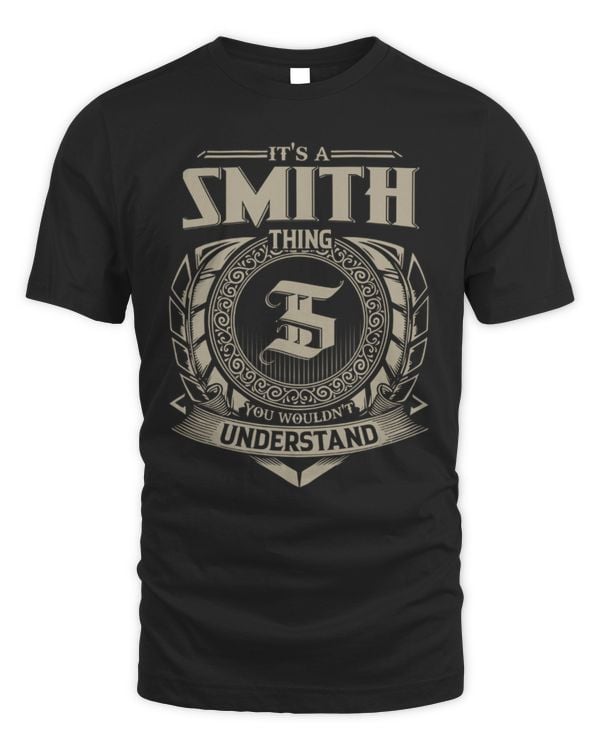 It's a Smith thing you wouldn't understand