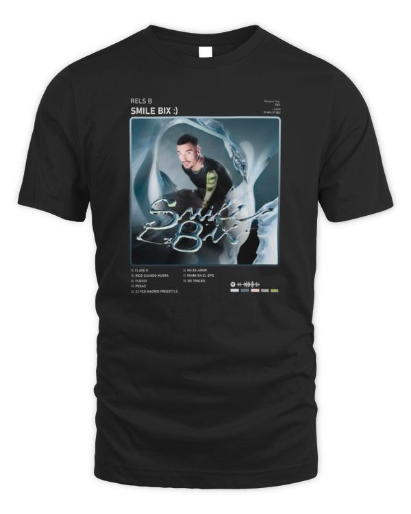 SMILE BIX 2022 ALBUM Rels B Merch Shirt relsbmerch