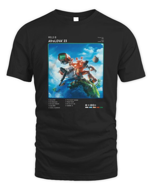 AfroLOVA' 23 ALBUM Rels B Merch Shirt relsbmerch