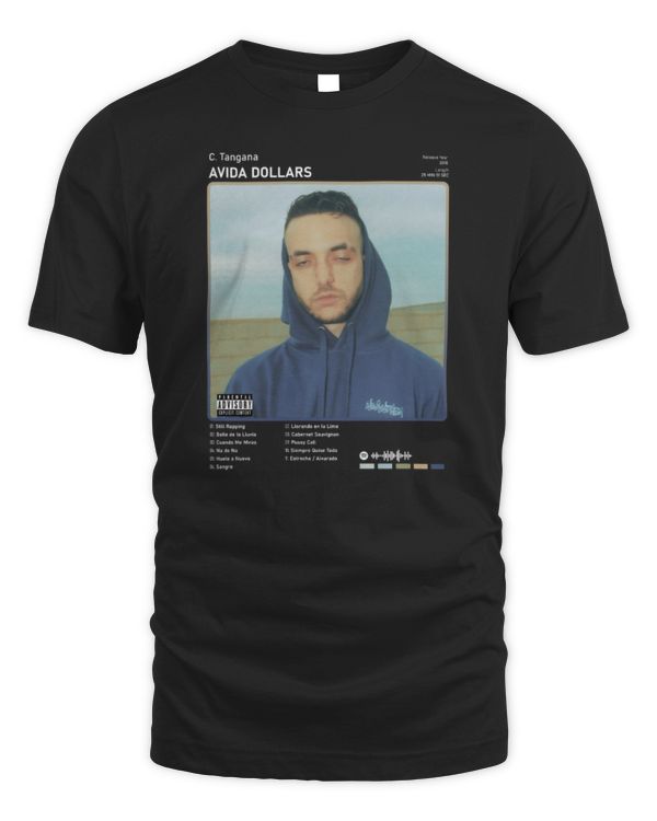 C Tangana AVIDA DOLLARS ALBUM Tangana Merch Shirt ctanganamerch