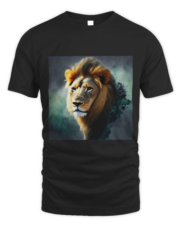 Lion Pet African Lion Wild Wildlife Safari Artistic Watercolour 59