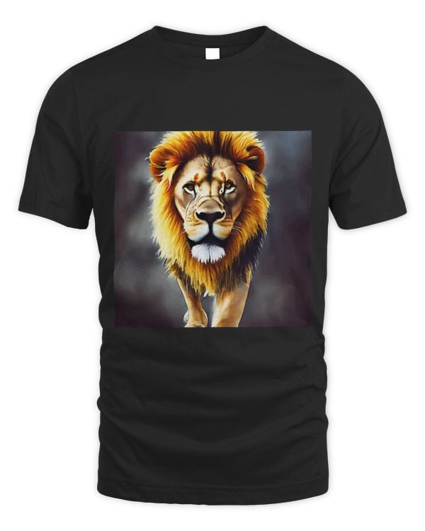 Lion Pet African Lion Wild Wildlife Safari Artistic Watercolour 67