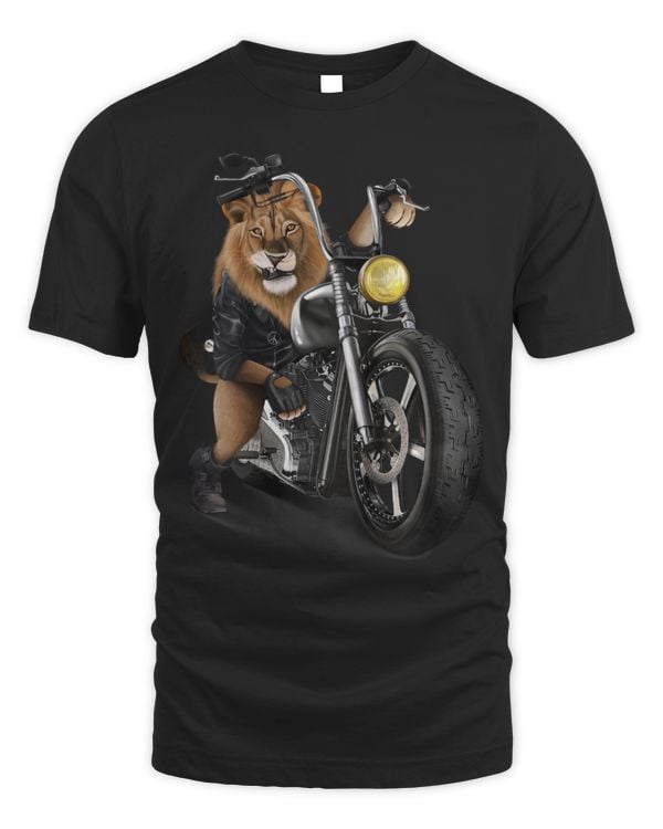 Lion Pet Alpha Lion Riding Chopper Motorcycle