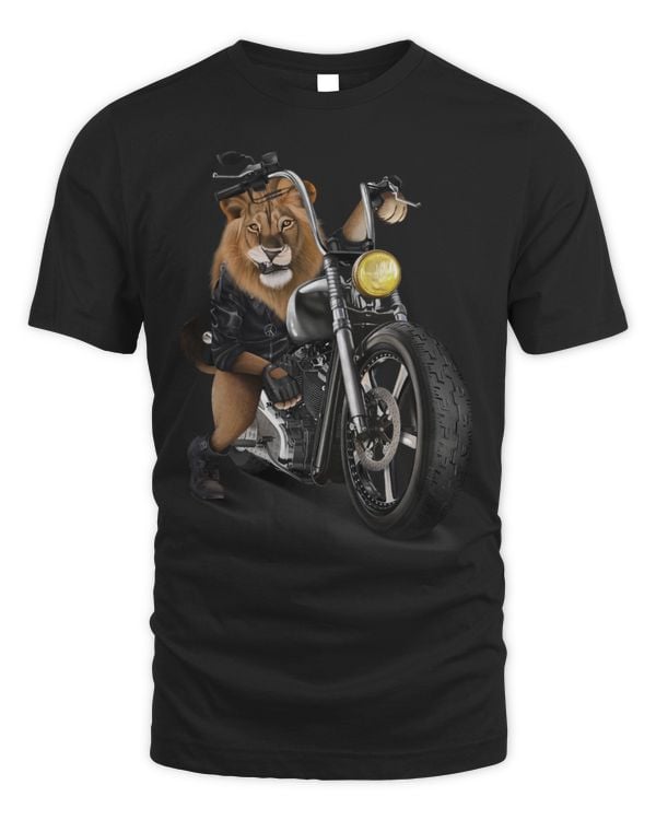 Lion Pet Alpha Lion Riding Chopper Motorcycle 02