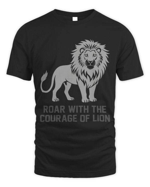 Lion Pet Alpha Roar Nature Lover Silhouette Graphic Animal King Lion