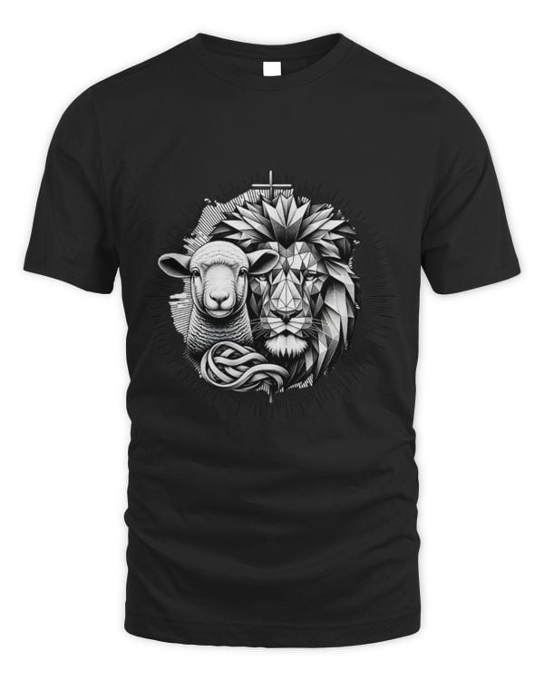 Lion Pet Faithful Apparel Christian Clothing Lion And Lamb Design