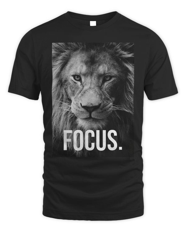 Lion Pet FOCUS Lion Success Hustle and Gym Motivational 1