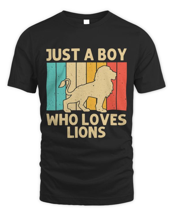 Lion Pet For Boys Kids African Safari Zoo Animal Retro 60s