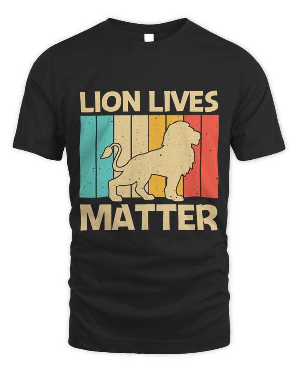 Lion Pet For Men Women African Safari Zoo Animal Retro 60s